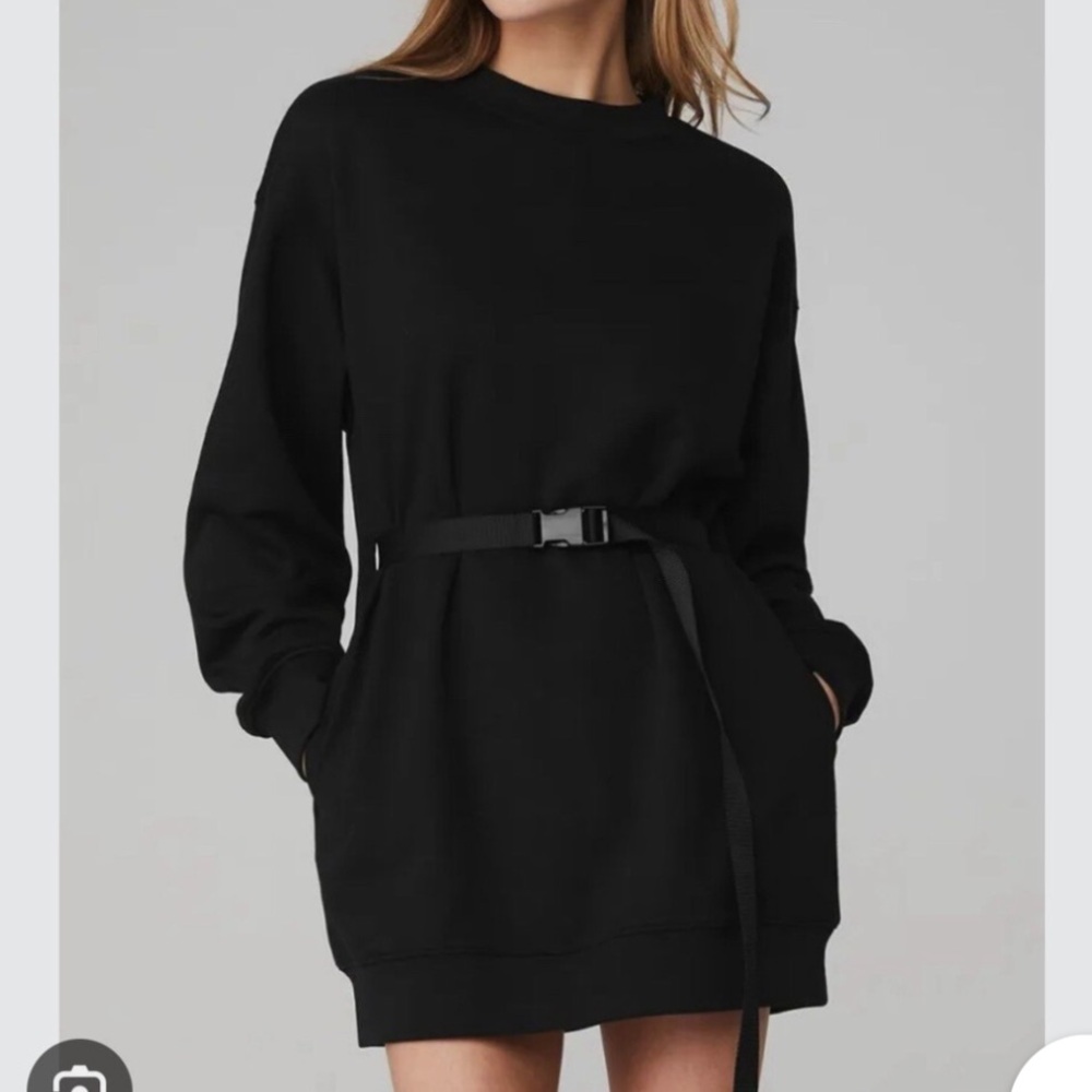 ALO Yoga Cityscape Sweatshirt Dress